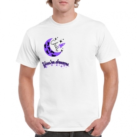 Purple and black chase your dreams 
