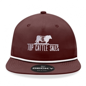 TCS Maroon Rope Cap