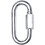 GOGO Galvanized Iron Screw Lock Carabiner Clips Track Shaped Quick Connect Snap Hooks for Outdoor Camping Hiking Keychains and Pet Leashes