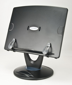 Aidata BH6001B Ergo Book and Copy Desktop Station with Swivel Base (Black)