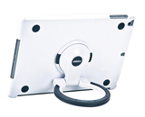 Aidata White iPad Air Stand, (White/Black Ring) for iPad Air