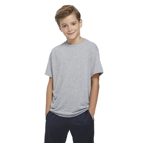 Delta Apparel 11009 30/1's Youth 100% Poly Performance Tee