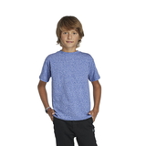 Delta Apparel 14900 Youth Retail Snow Heather Tee