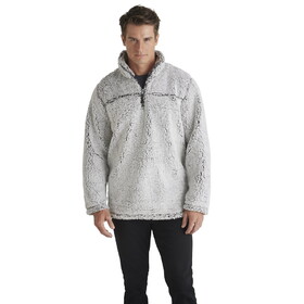 Custom Burnside 3050 1/4 Zip Sherpa Pullover Jacket