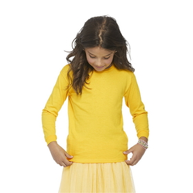 Delta Apparel 61070 Youth 5.2 oz Regular Fit Long Sleeve Tee