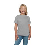 Delta Apparel 65359 Youth 30/1's Short Sleeve Performance Retail Fit Tee