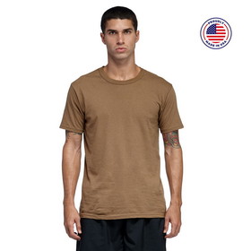 Soffe 682M Adult Ringspun Cotton Military Tee - Made in the USA