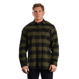 Burnside 8210 Men's Plaid Flannel Shirt