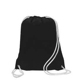 Liberty Bags 8887 White Drawstring Backpack