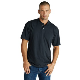 Soffe M206 Adult 2-Button 50/50 Henley