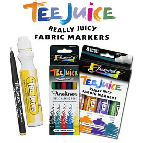 Jacquard Tee Juice Fabric Marker Broad Green