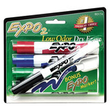 Newell Brands SA80174 Expo 2 Chisel Tip 4 Color Set Carded