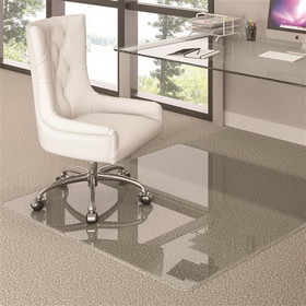 Deflecto Premium Glass Chair Mat for Multi-Surface