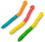 Retail Ready Containers Sour Neon Gummi Worms 12/10oz, 053125, Price/Case