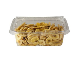Prepack Sweetened Banana Chips 12/8oz, 053450