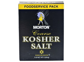 Morton Coarse Kosher Salt 12/3lb, 100150