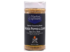 Bulk Foods Cracked Pepper & Lemon Shaker 8/9oz, 109106