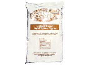 Golden Barrel Light Brown Sugar 25lb, 125120