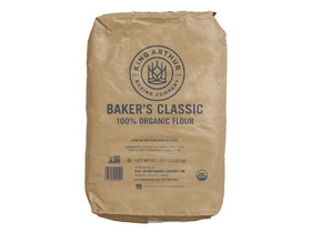 King Arthur Organic Baker&#39;s Classic Flour 50lb, 142110
