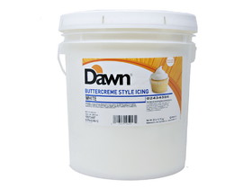 Dawn White Buttercreme Icing 28lb, 163704