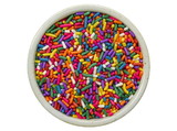 Paulaur Rainbow 8-Color Sprinkles 6lb, 169500
