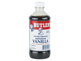 Butler's Best Dark Double Strength Imitation Vanilla 12/8oz, 170250
