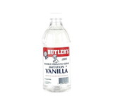 Butler's Best Clear Double Strength Imitation Vanilla 12/16oz, 170255