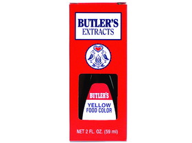 Butler's Best Yellow Food Coloring 12/2oz, 174215