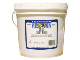 Lawrence Deluxe Cherry Pie Filling 20lb, 181210