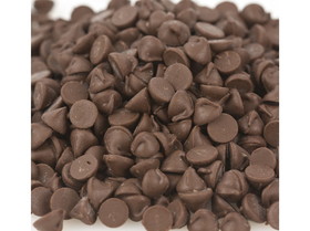 Blommer Chocolate Flavored Drops 1M 25lb, 219110