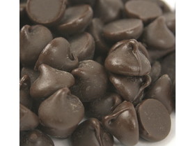 Puratos Organic Dark Chocolate Drops 1M 25lb, 219350