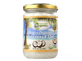 Tropical Green Organics Virgin Organic Coconut Oil 6/16oz, 252604
