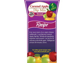Bulk Foods Natural Caramel Apple Dip & Dessert Mix, No MSG Added* 5lb, 278078
