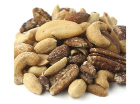 Wricley Nut Roasted & Salted Mixed Nuts with Peanuts 15lb, 316205