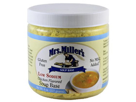 Mrs. Miller's Low Sodium Chicken Flavored Soup Base 6/8oz, 428505