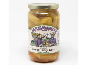 Jake & Amos J&A Pickled Sweet Baby Corn 12/16oz, 445452