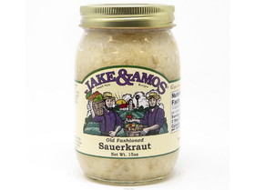 Jake & Amos J&A Old Fashioned Sauerkraut 12/15oz, 445479