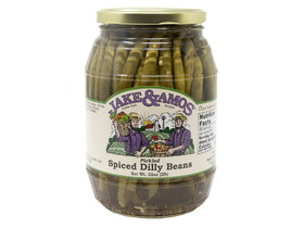 Jake & Amos J&A Pickled Spiced Dilly Beans 12/32oz, 445520