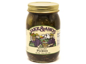 Jake & Amos J&A Seven Day Pickles 12/19oz, 445580