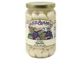 Jake & Amos Pickled Garlic 12/16oz, 445926