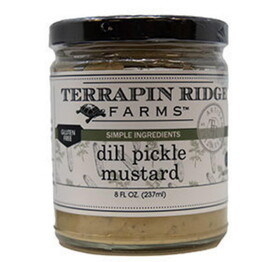 Terrapin Ridge Farms Dill Pickle Mustard 6/8oz, 447056