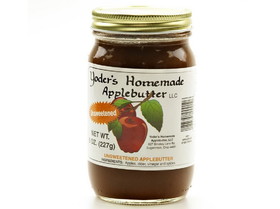 Yoders Homemade Apple Butter Yoder's Homemade Apple Butter (No Sugar Added) 12/8oz, 448210