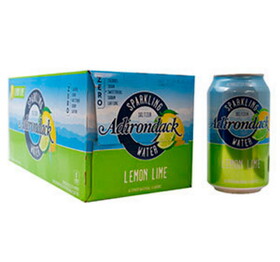Adirondack Lemon Lime Seltzer Water 3/8pk 12oz, 458282