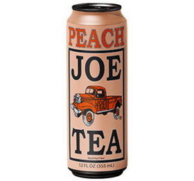Joe Tea Peach Tea, Cans 12/12oz, 462335