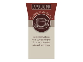 Bulk Foods Cinnamon Vanilla Nut Cappuccino 2/5lb, 468155