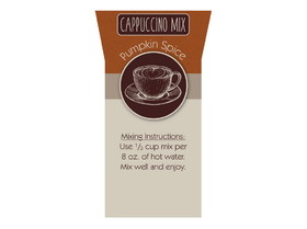 Bulk Foods Pumpkin Spice Cappuccino 2/5lb, 468214