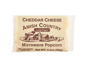 Amish Country Popcorn Cheddar Cheese Microwave Popcorn 6-10/3.5oz, 496412