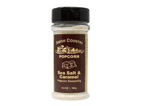 Amish Country Popcorn Sea Salt & Caramel Popcorn Seasoning 12/6.5oz, 496738