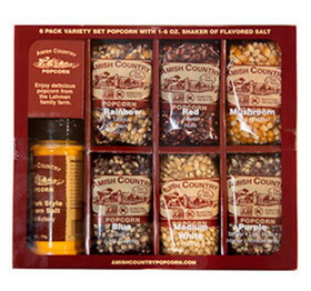 Amish Country Popcorn 4oz Variety w/Salt 6ct, 496838