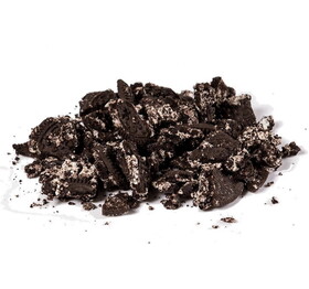Creative Foods Crushed Chocolate Creme Cookies 25lb, 500122